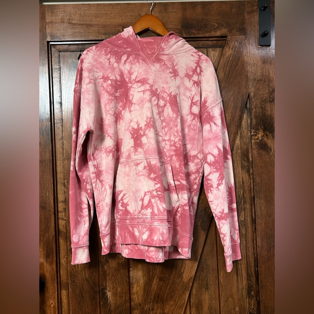 GAP Pink Tie-Dye Hoodie
